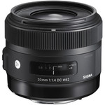 Объектив Sigma 30mm F1.4 DC HSM Art  для Canon EF-S