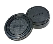 Крышка передняя и задняя для объектива Nikon (комплект)