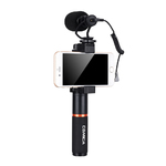 Микрофон + ручка + сумка для IPhone X/8/7 /6/6 S, LG, Samsung Galaxy Note Comica cvm-vm10-k1 Pro