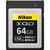 Карта памяти Nikon MC-XQ64G XQD 64Gb (440/400 MB/s)
