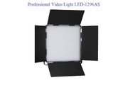 Накамерный свет Professional Video Light LED-1296AS V-Mount комплект Сетевой адаптер, пульт и чехол (3200К-5600К/75W/7800 люкс/1 м)